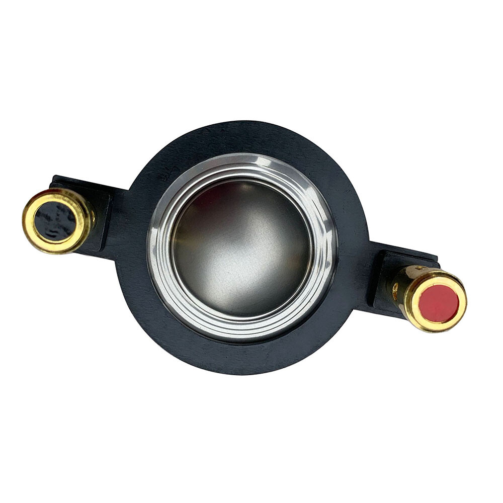 Pair 25MM 8 Ohm Replacement Diaphragms For PA Speaker Driver Tweeter Titanium