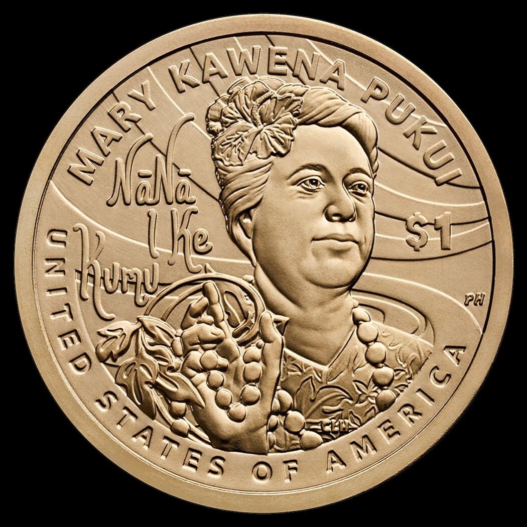 2025 D Sacagawea "Mary Kawena Pukui" Dollar US Coin Brilliant Uncirculated