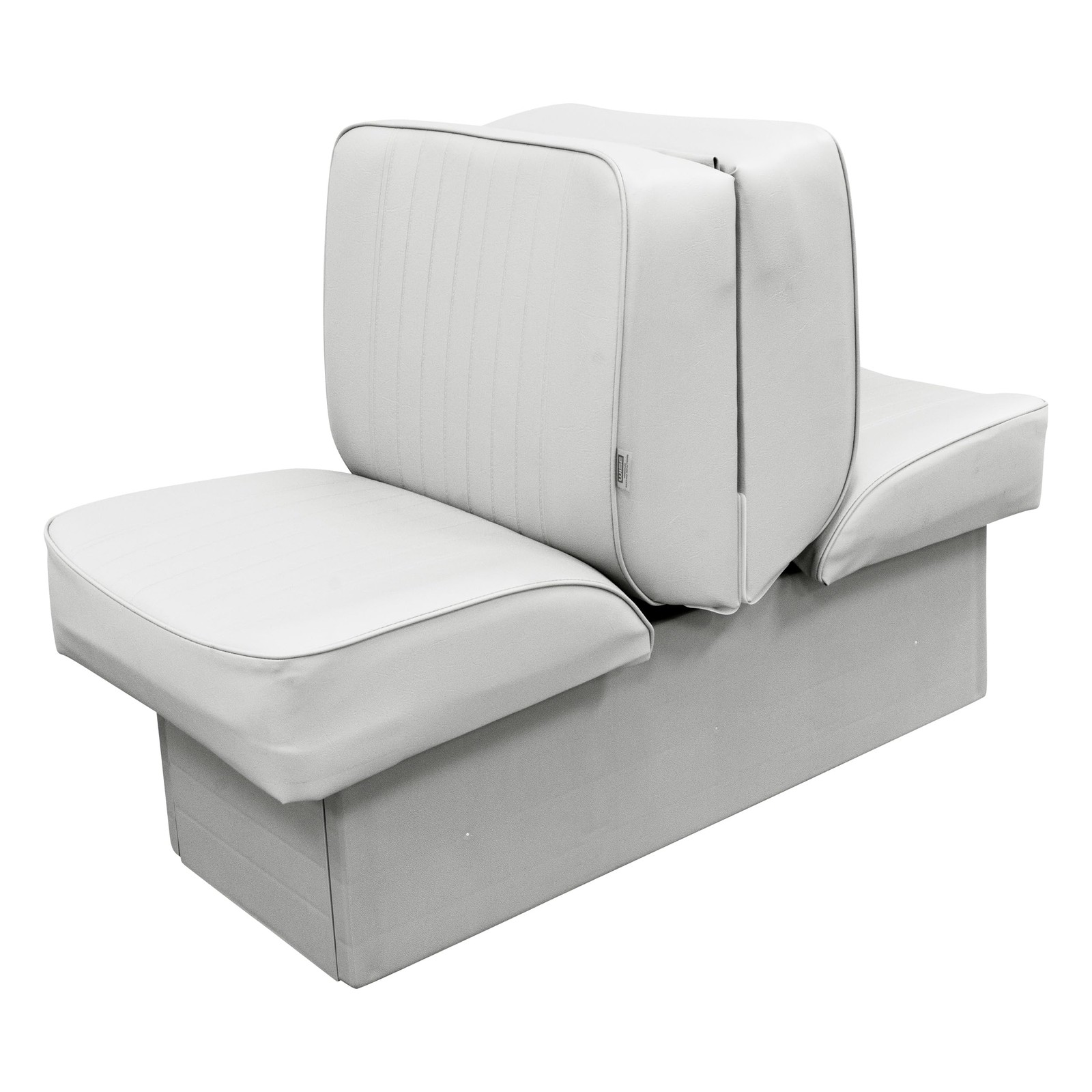Wise 8WD707P-1-710 Deluxe Series Back to Back Lounge Seat - White