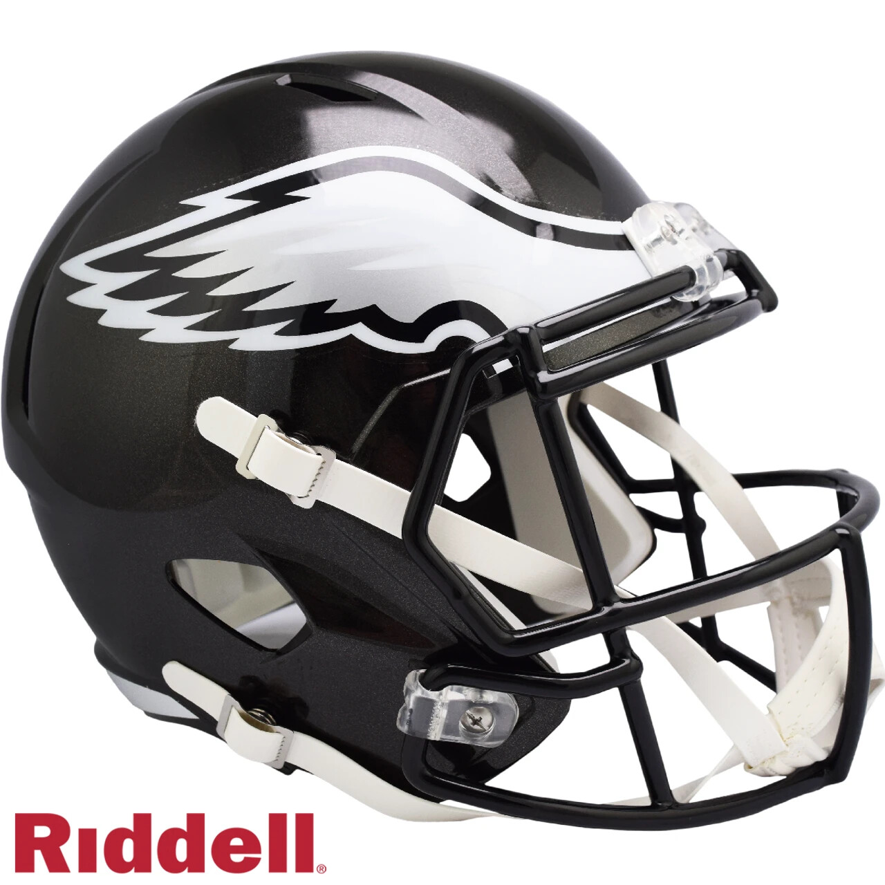 PHILADELPHIA EAGLES ON-FIELD ALTERNATE FULL SIZE SPEED REPLICA FOOTBALL HELMET!