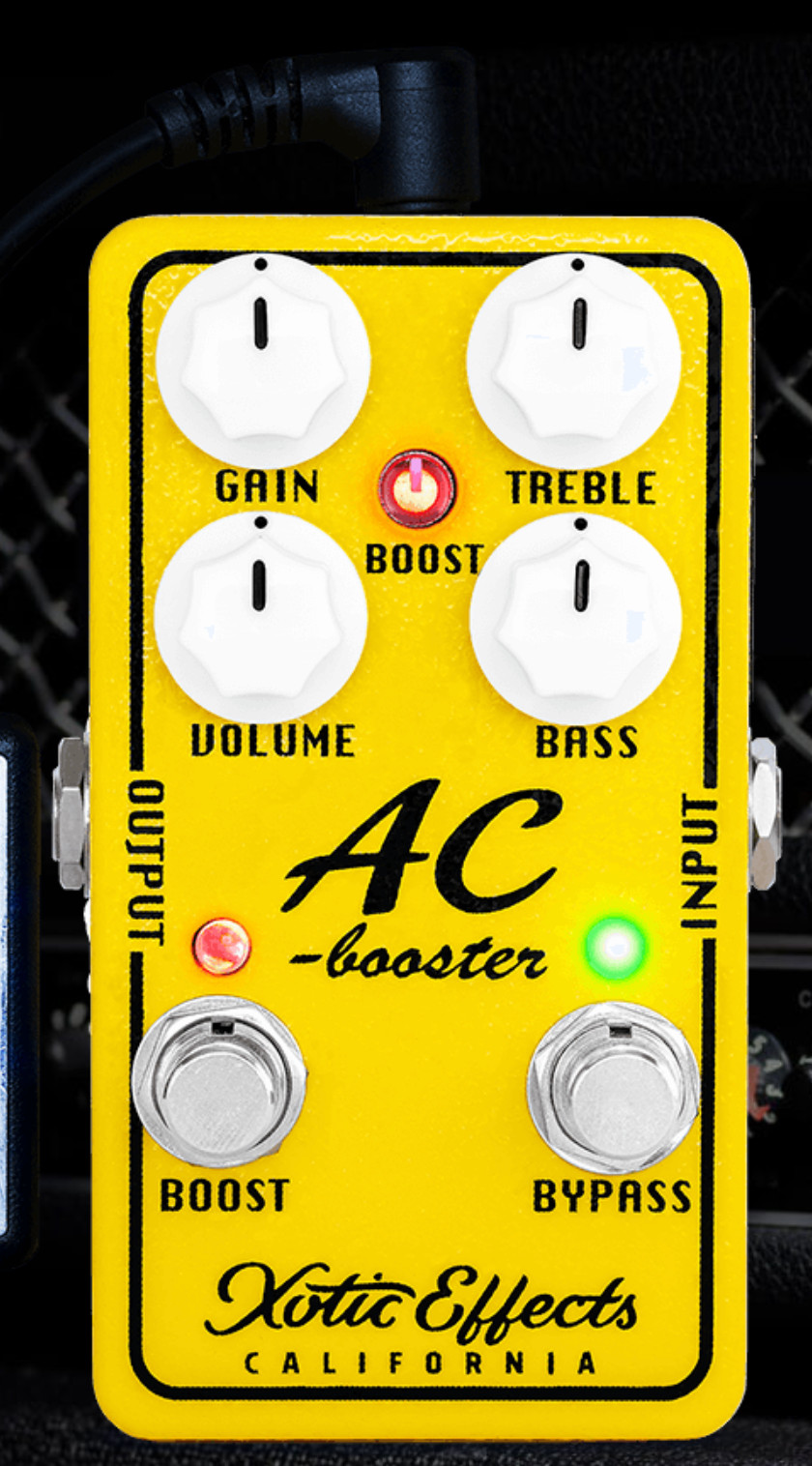 Xotic AC Booster V2 boost pedal- New!