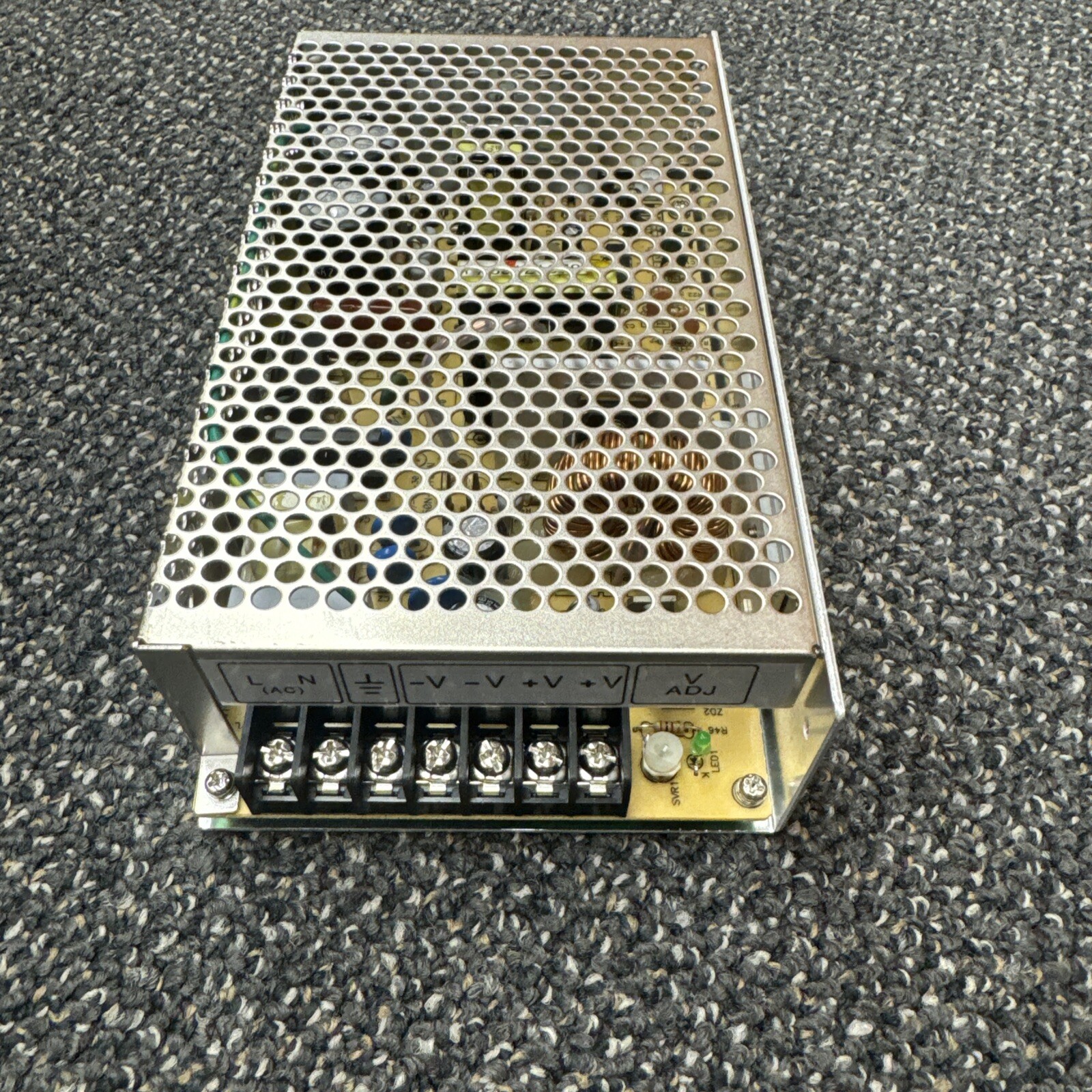 Mean Well S-150-12 Enclosed Power Supply In: 110-120/220-240VAC Out: 12VDC 12.5A