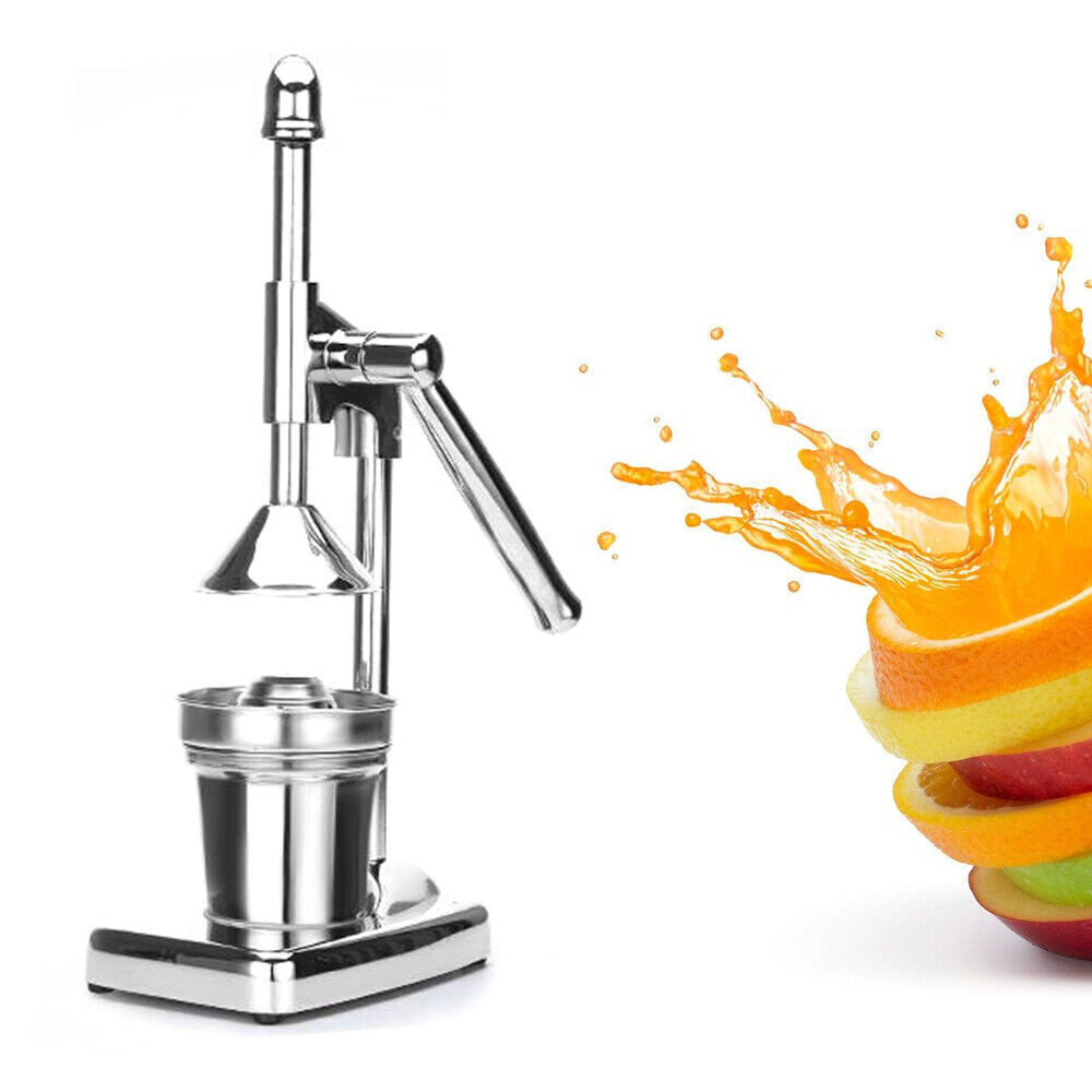 Commercial Manual Hand Press Orange Lemon Juicer Fruit Squeezer Press Machine *