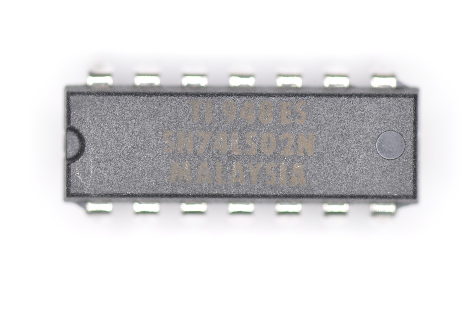 13‑Pack 74LS02 Quad 2‑Input NOR Gate ICs – NOS – DIP‑14 – Mixed Manufacturers