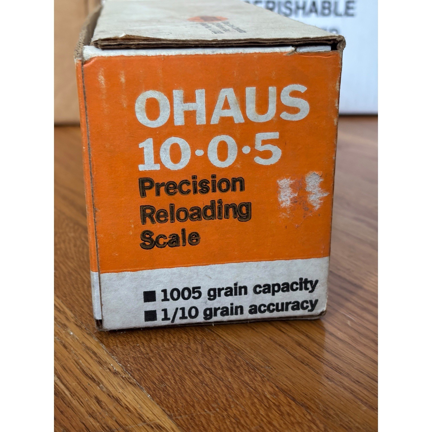 OHAUS 10-0-5 Precision Reloading Scale Balance Beam w/ Box & Instructions