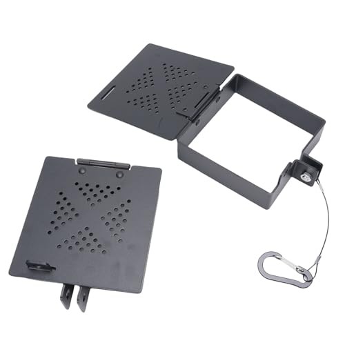 Universal 4 Square RV Bumper Cap Cover, Robust Carbon Steel End Cap Easy