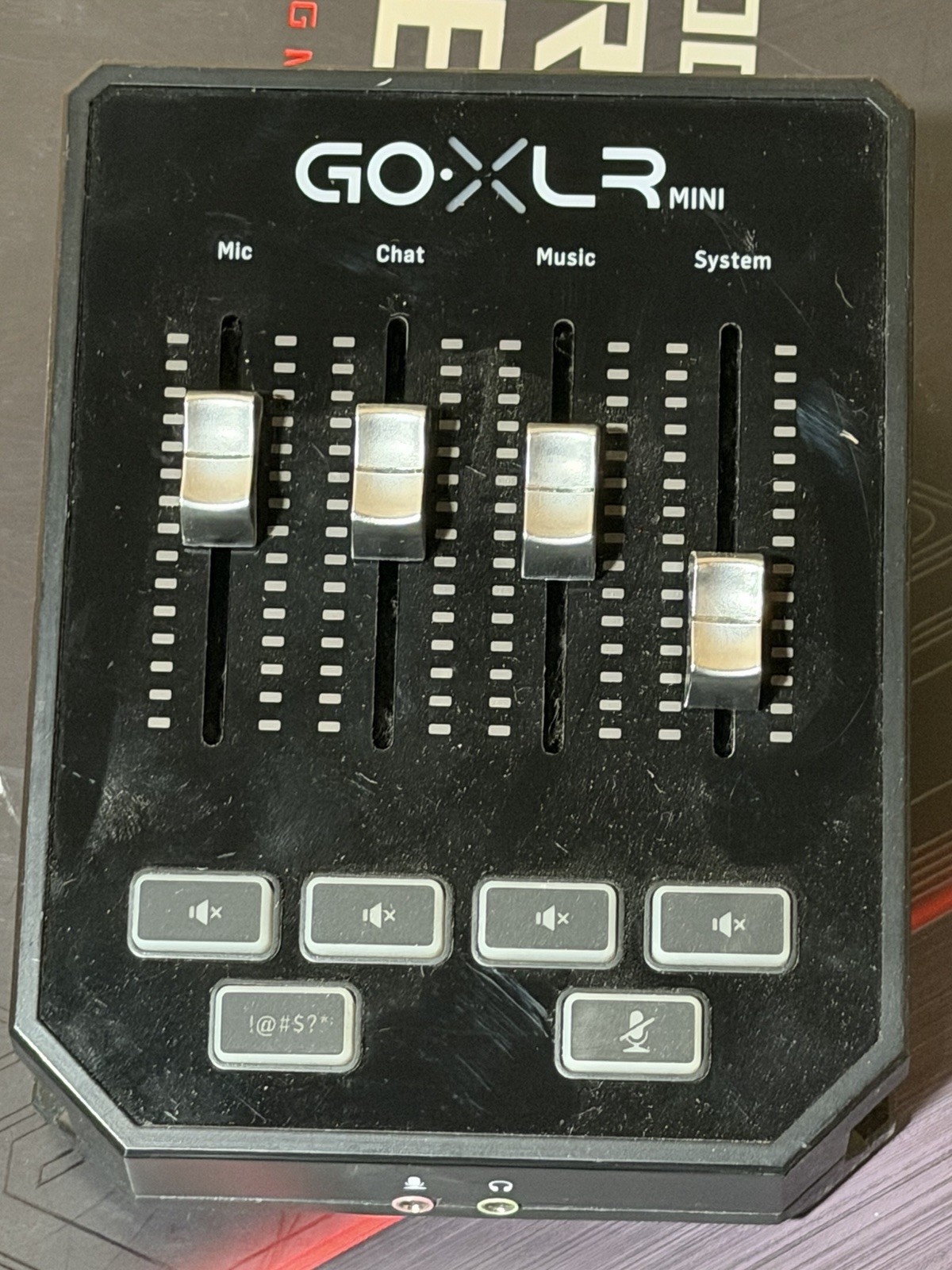 TC-Helicon GoXLR Mini 4-Channel Desktop USB Mixer w/ 3.5mm I/O