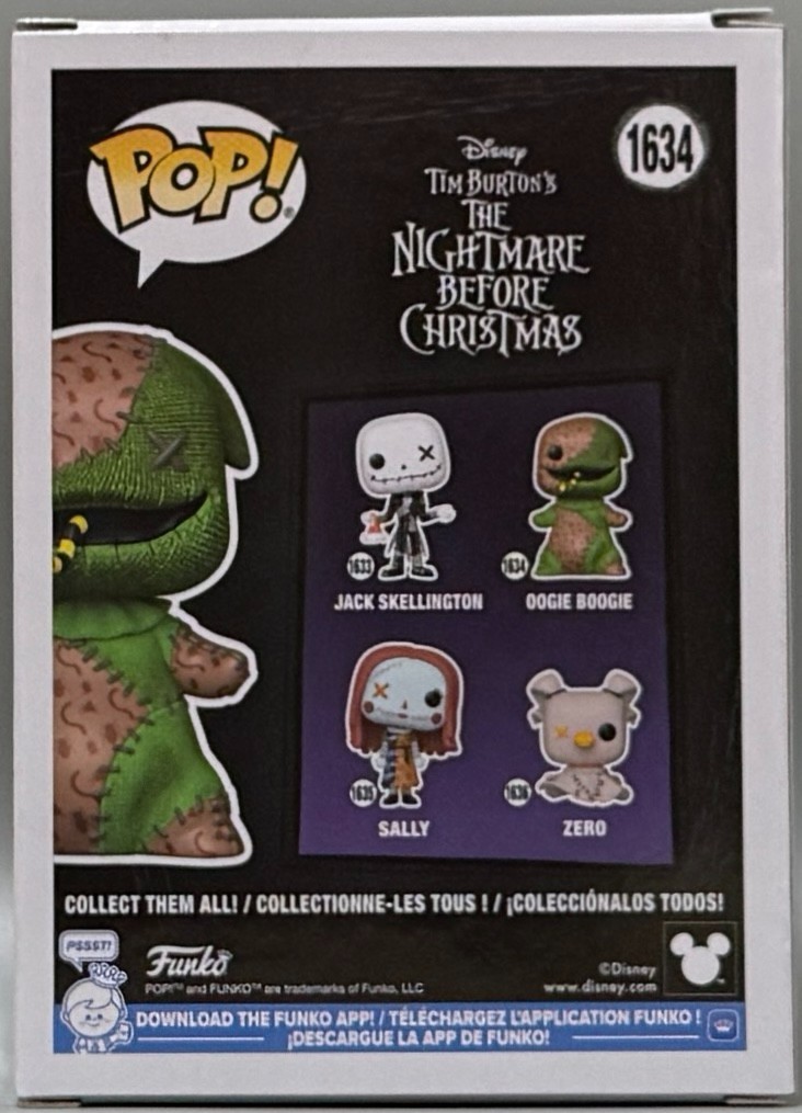 Funko Pop! Oogie Boogie (Flocked Hot Topic Exclusive) #1634