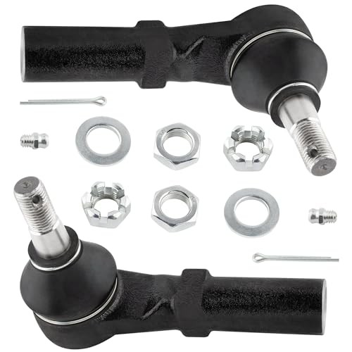 Front Outer Tie Rod Ends 2pc ES3538 for Dodge Ram 2006-2008 RWD & 2002-2005