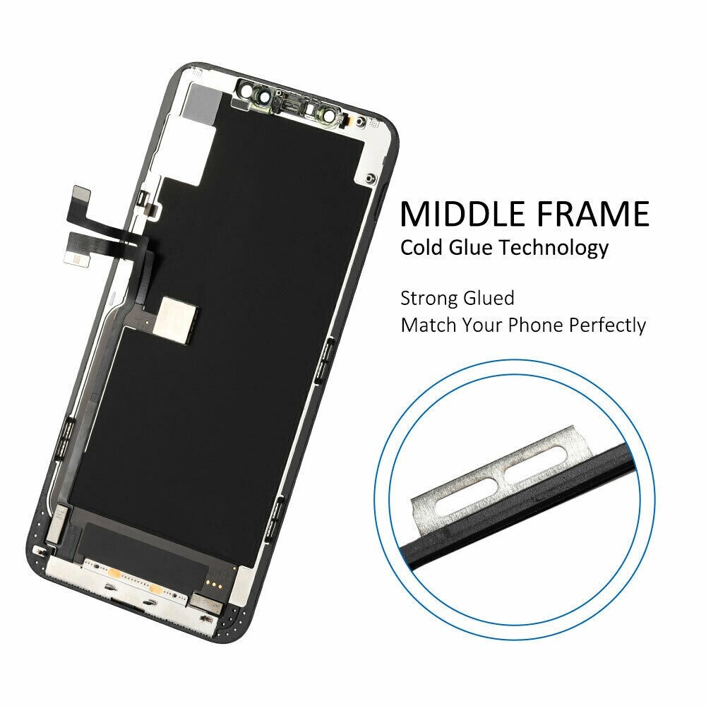 For iPhone 11 Pro Max LCD Display Touch Screen Replacement Digitizer Assembly