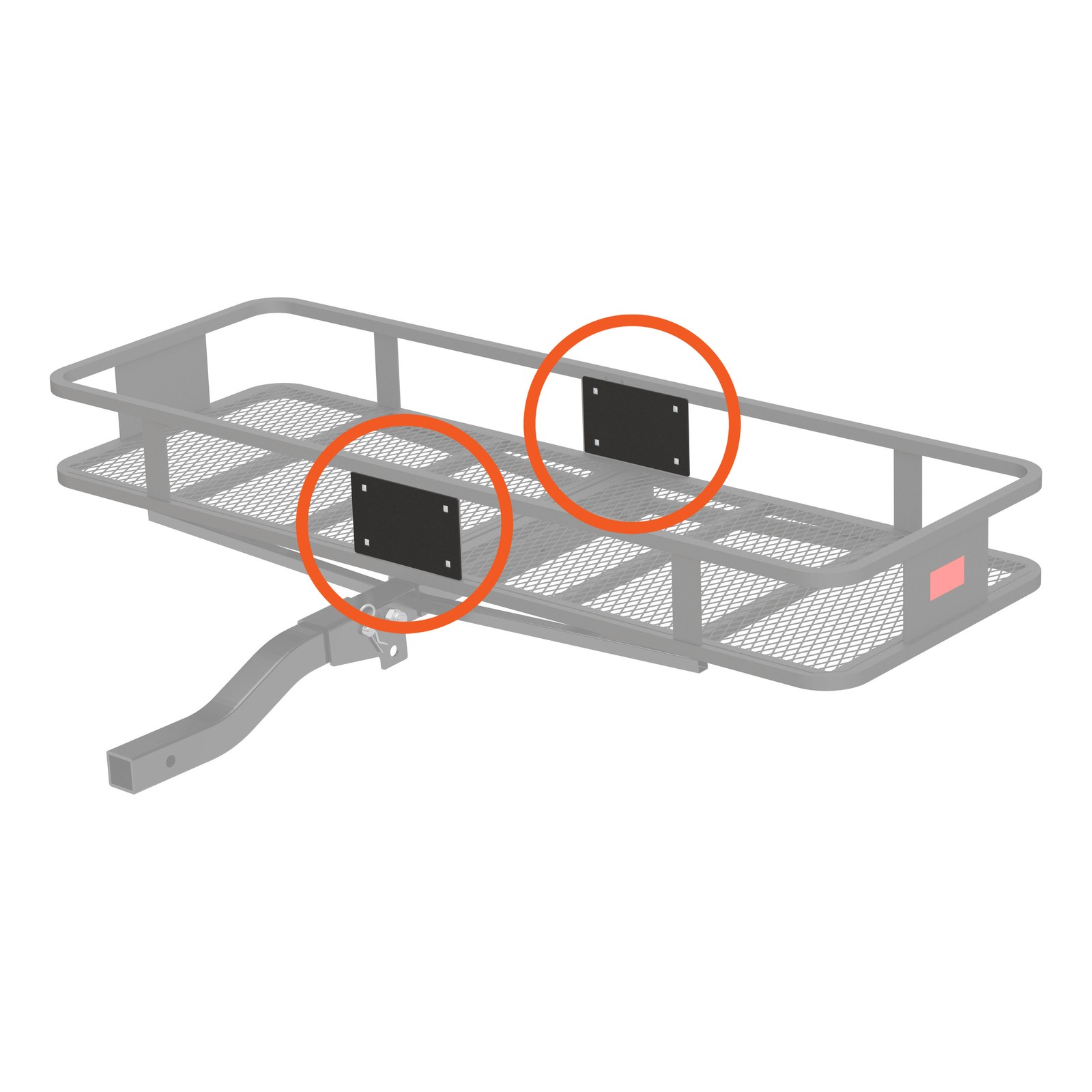 Curt Replacement 18153 Brackets for Cargo Carrier