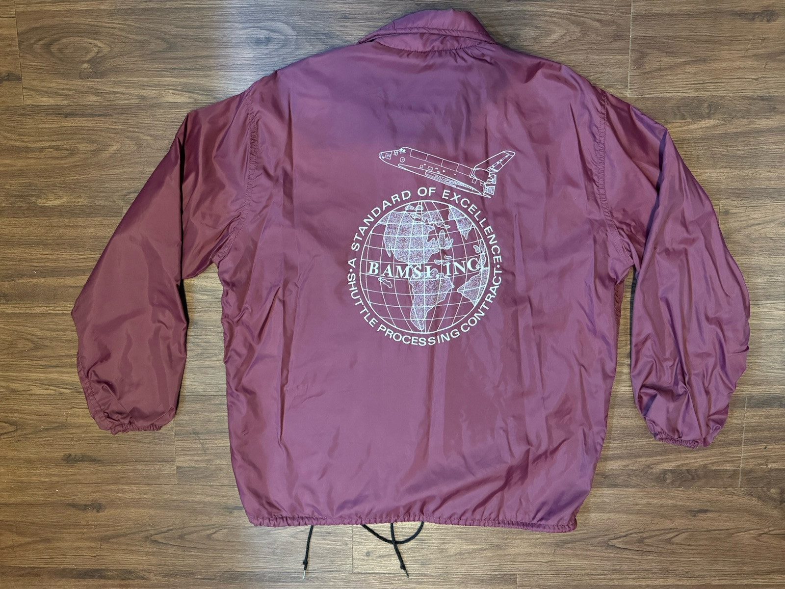 Vintage Bamsi Inc. Space Shuttle Jacket  Size Large