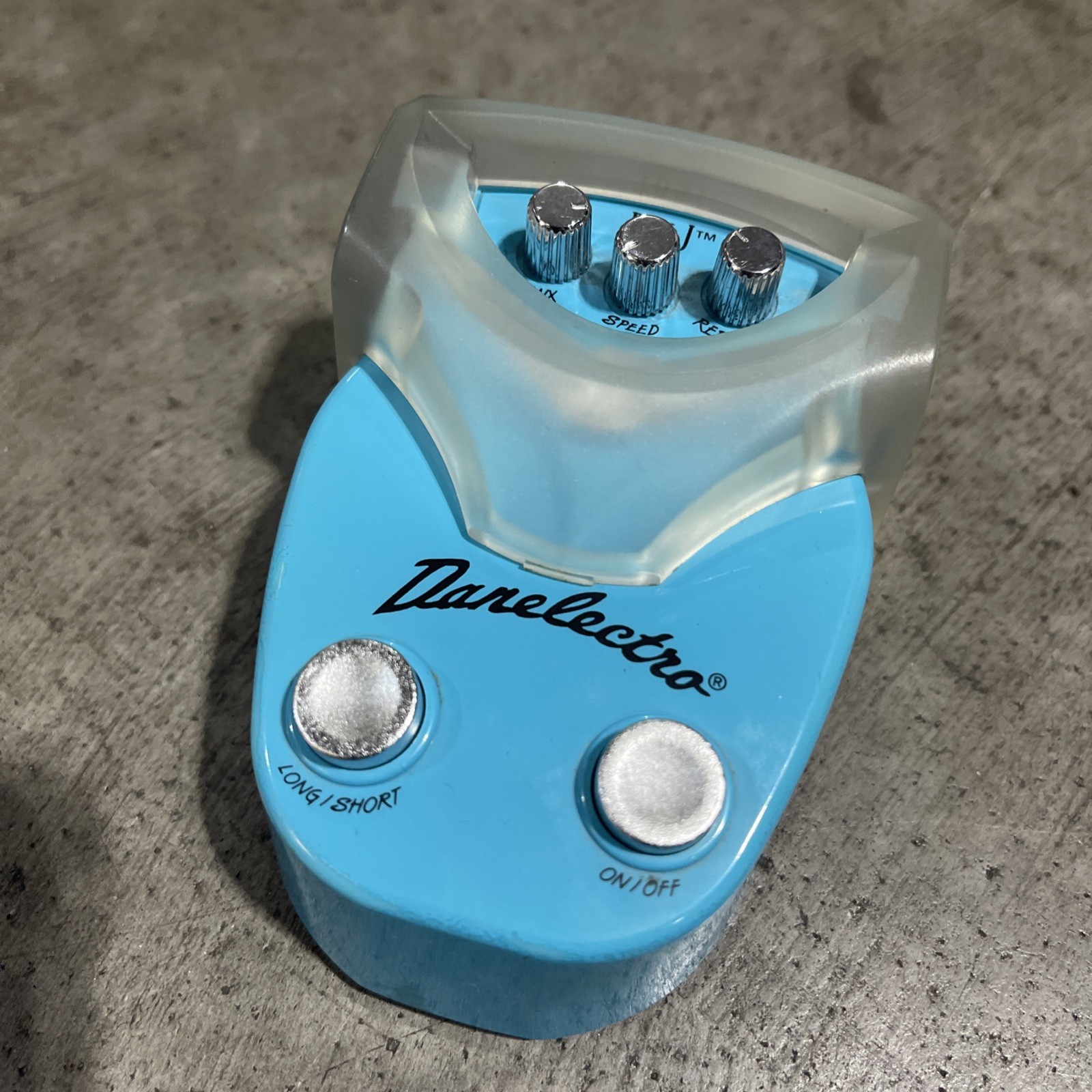 Danelectro PB & J mini guitar effects pedal delay 1990's vintage