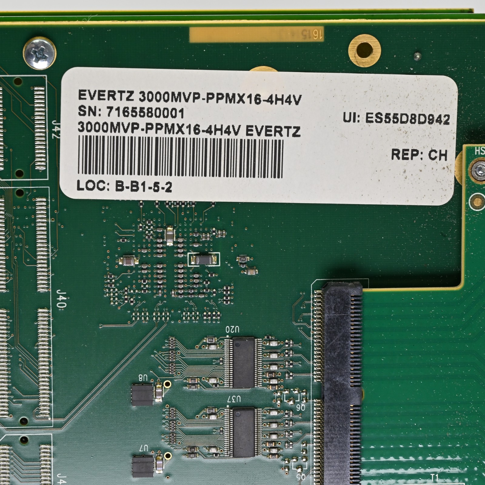 Evertz 3000MVP-PPMX16-4H4V Display processor Multiviewer