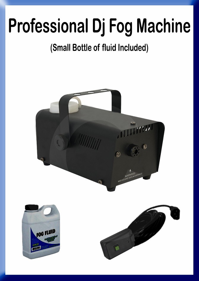 Fog/Smoke Machine with Fog Fluid Included 1,500 CFM High Output for Parties New