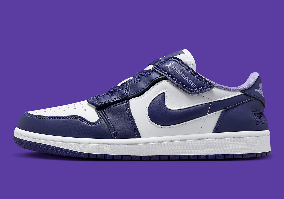 Nike Air Jordan 1 Low Flyease Sky J Purple Court White Nby DM1206-515 sz 11 Men