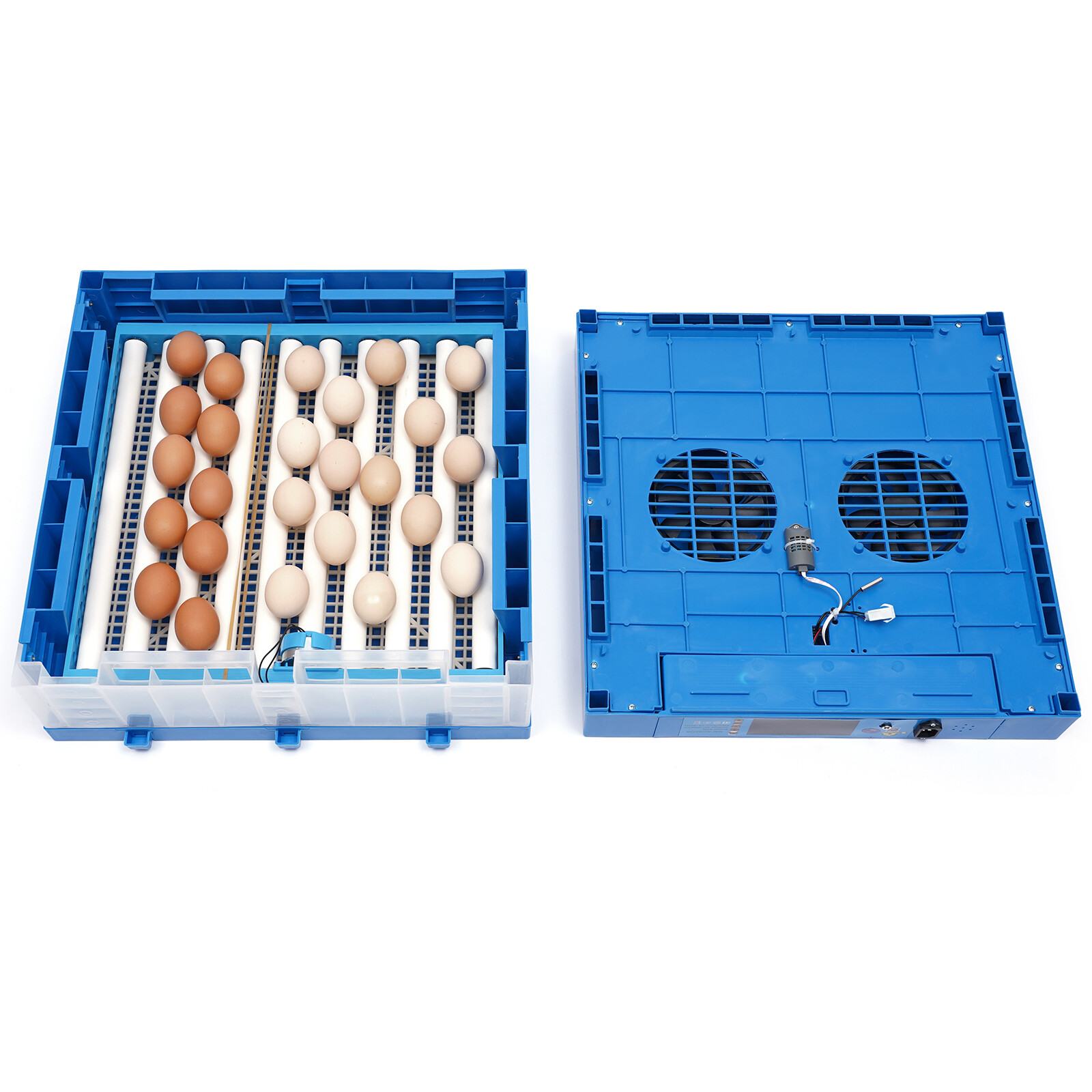 48 Eggs Incubator Hatching Digital Automatic Hatcher For Chicken Birds Hatching