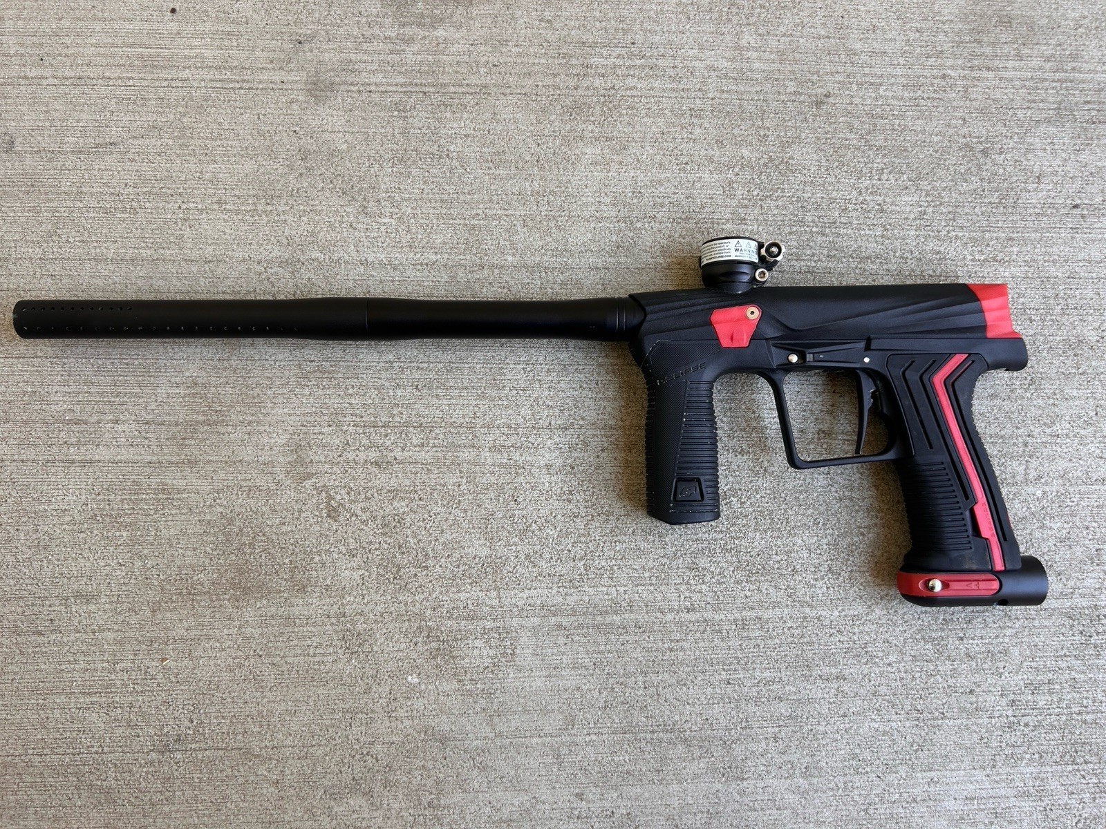 Planet Eclipse Etha 3 Electronic Paintball Gun - Black & Red