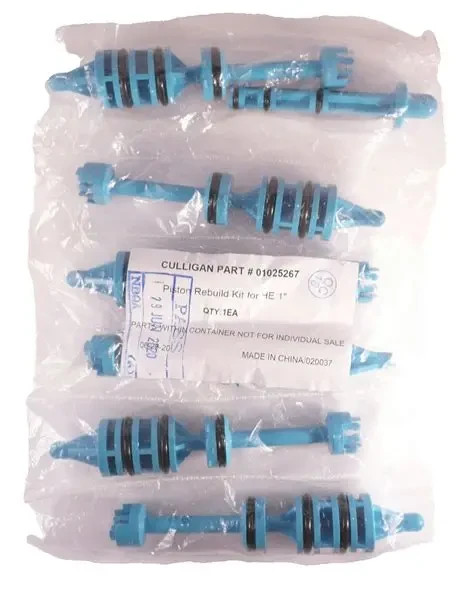 "New" Culligan 01025267 Piston Rebuild Kit HE 1" High Efficiency Water Softener