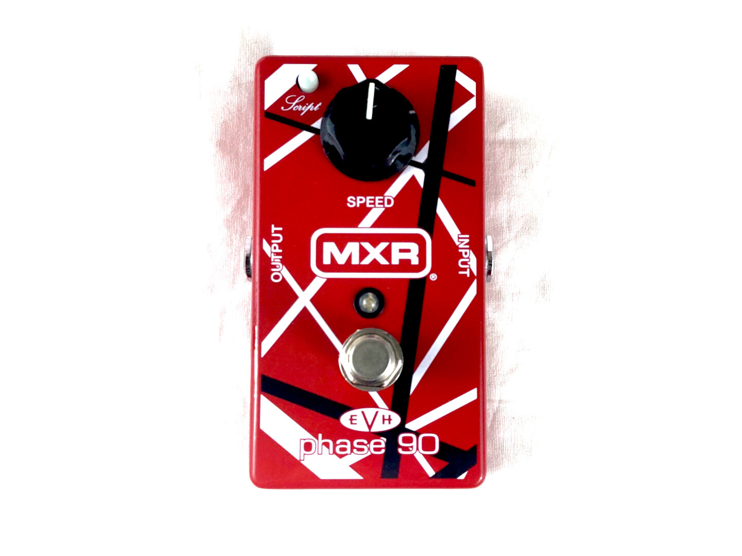 Used MXR EVH90 Phase 90 Eddie Van Halen Red Phaser Guitar Effects Pedal Dunlop