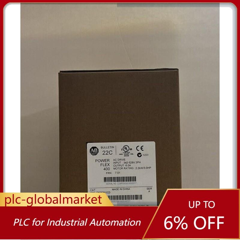 NEW AB 22C-D6P0N103 POWERFLEX 400 2.2kW 3HP AC Drive 3 Phase