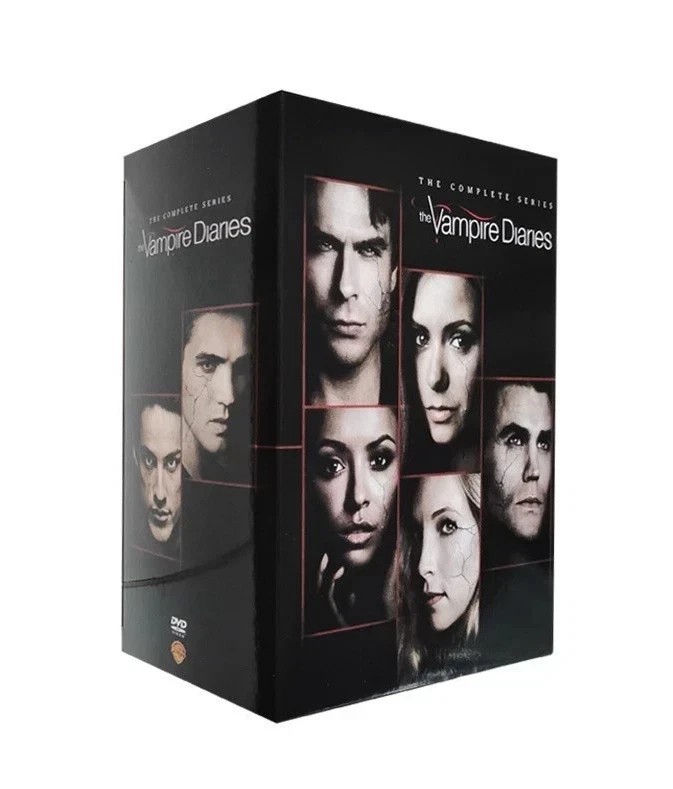 The Vampire Diaries The Complete Series Seasons 1-8(DVD 38-Disc Box Set) NEW