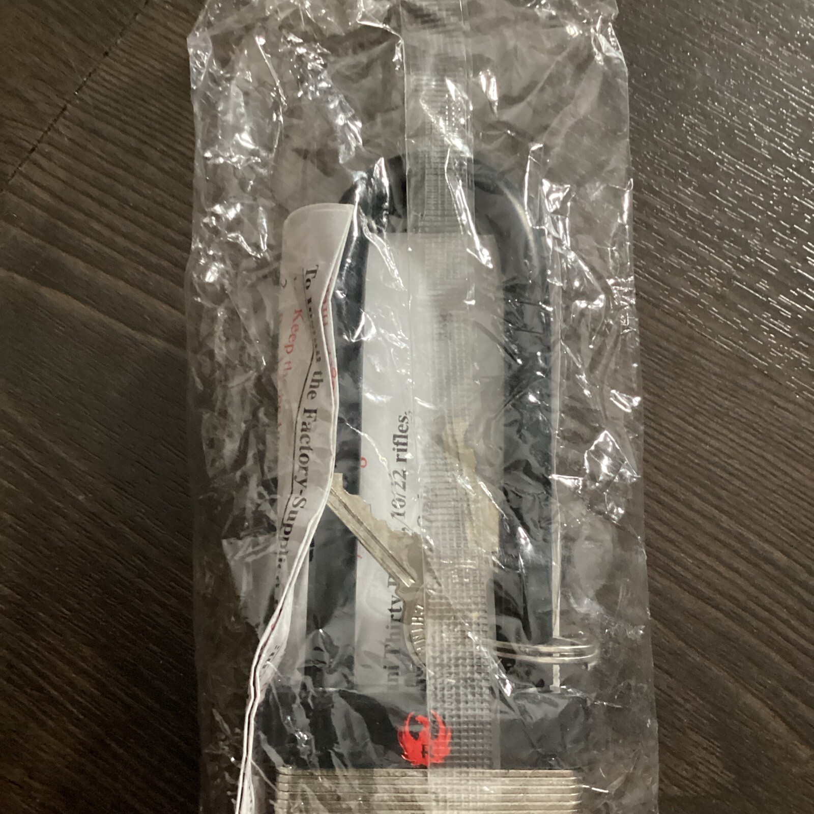 Ruger trigger lock with keys