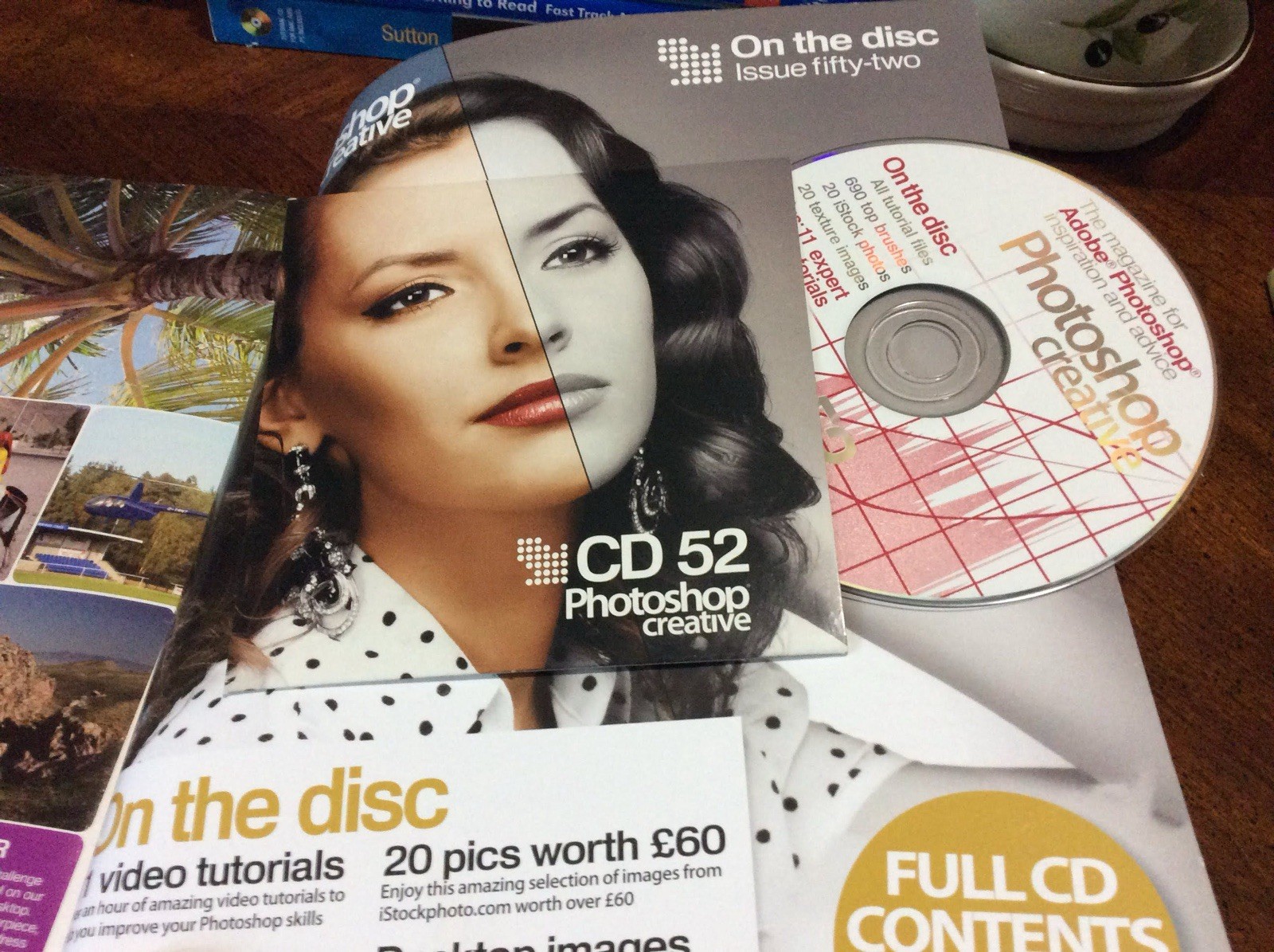 Photoshop Creative Collection ISSUE 52 *CD INCLUDED* VG