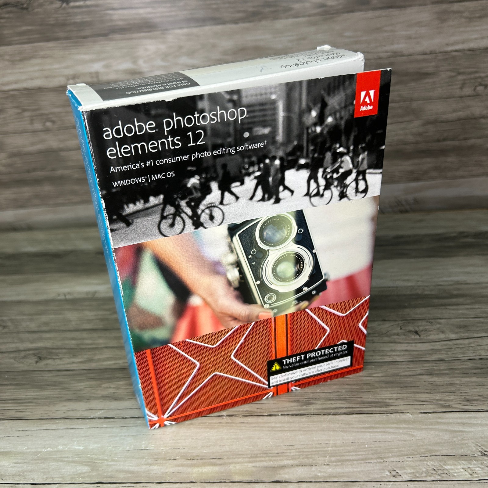 Adobe Photoshop Elements 12 Windows Mac OS CD Rom With Manual/Key Serial