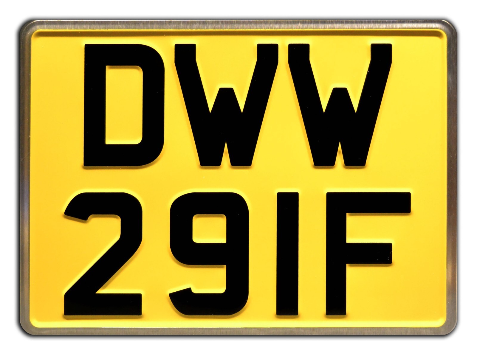 Doctor Who | Abbey Road Photo Shoot | DWW 29IF | Metal Stamped License Plate