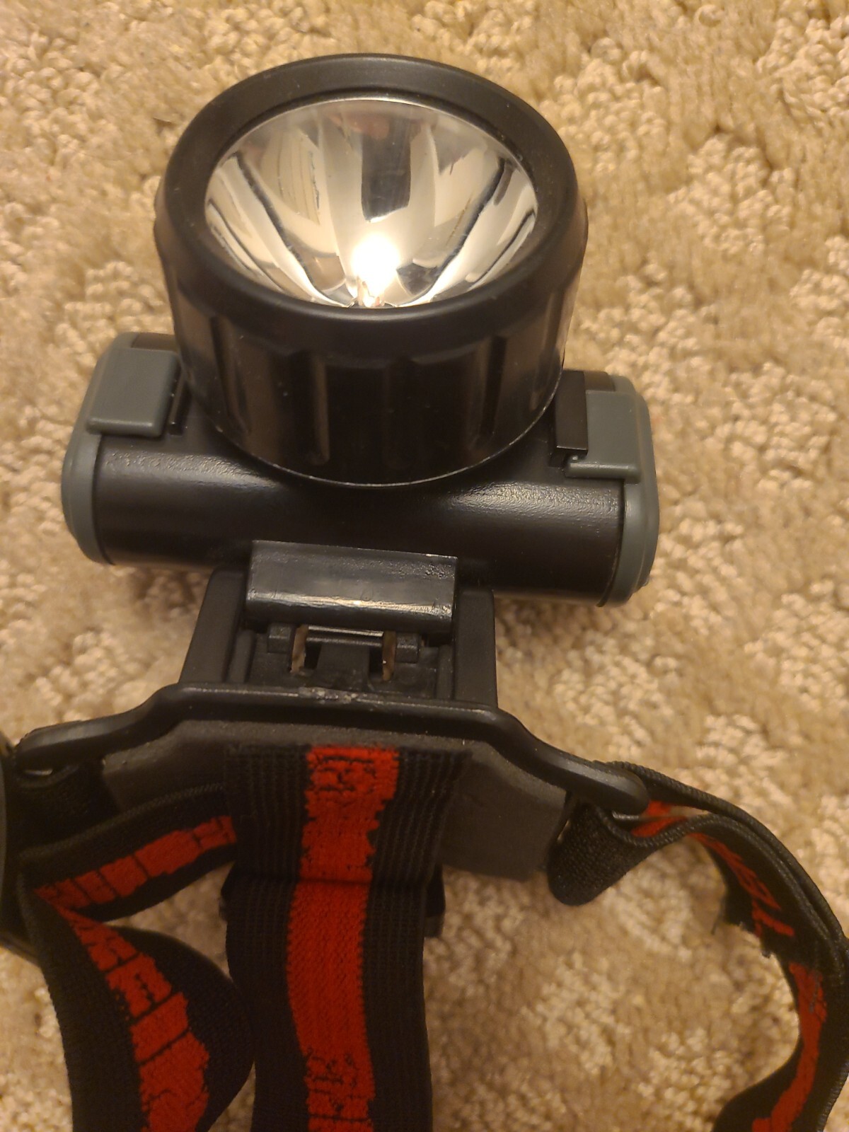 NM Night Blaster Battery Operated Head Light Adjustable Head Lamp