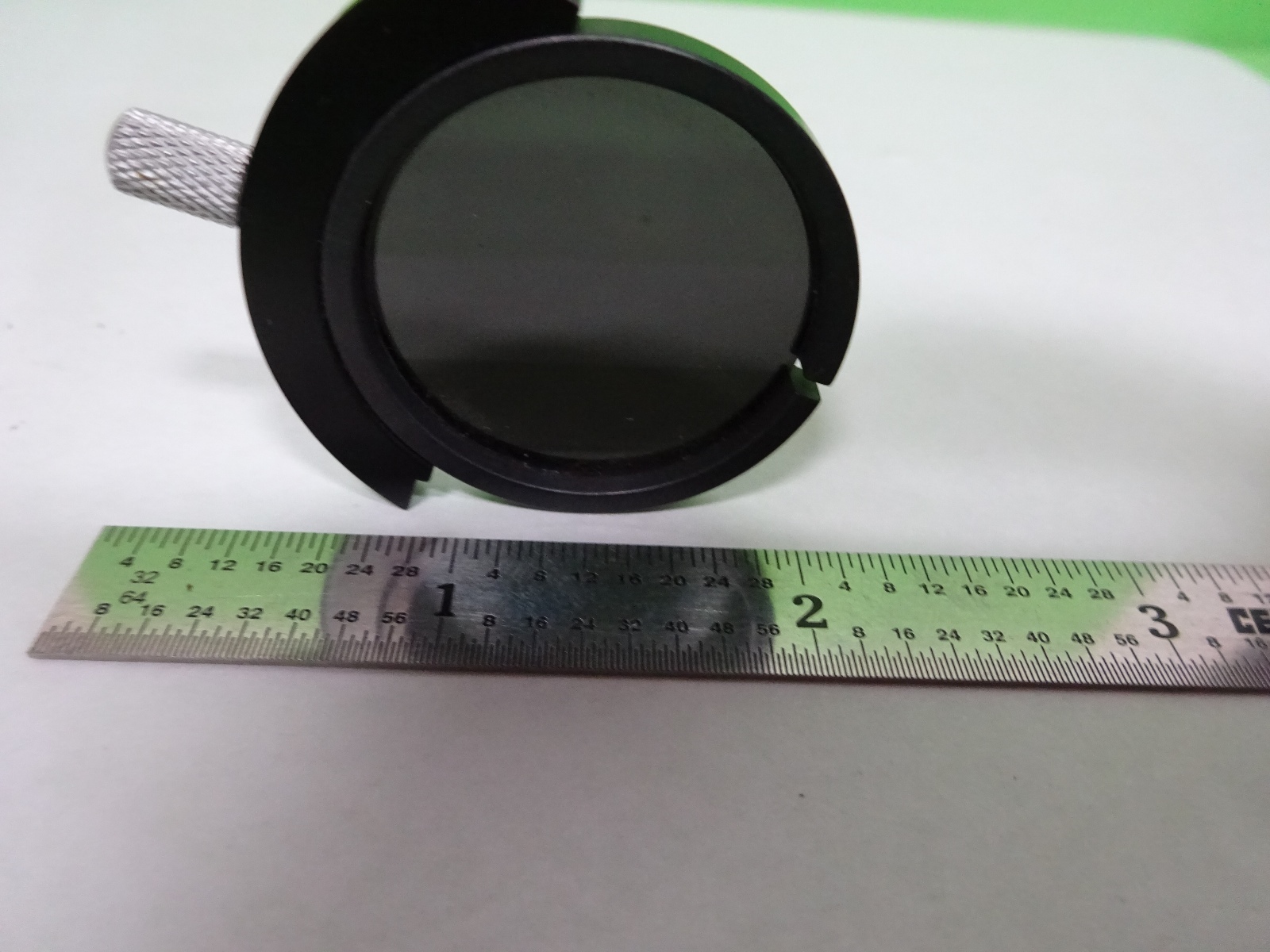MICROSCOPE PART ND NEUTRAL DENSITY FILTER SLIDE OPTICS AS IS BIN#Y2-52