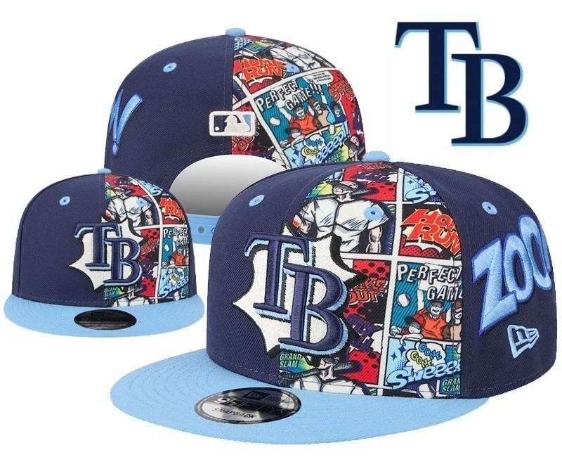 New MLB Team Tampa Bay Rays Adjustable Snapback 9Fifty Cap Hat