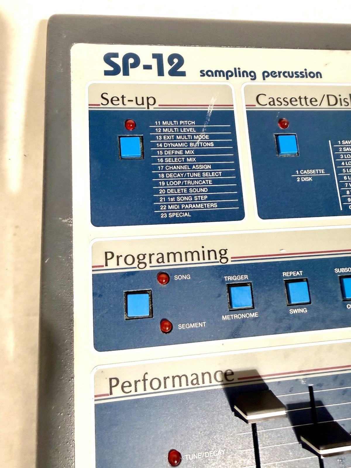 E-mu SP-12 Model 7021 Sampling Percussion/Drum Machine Vintage - For Parts