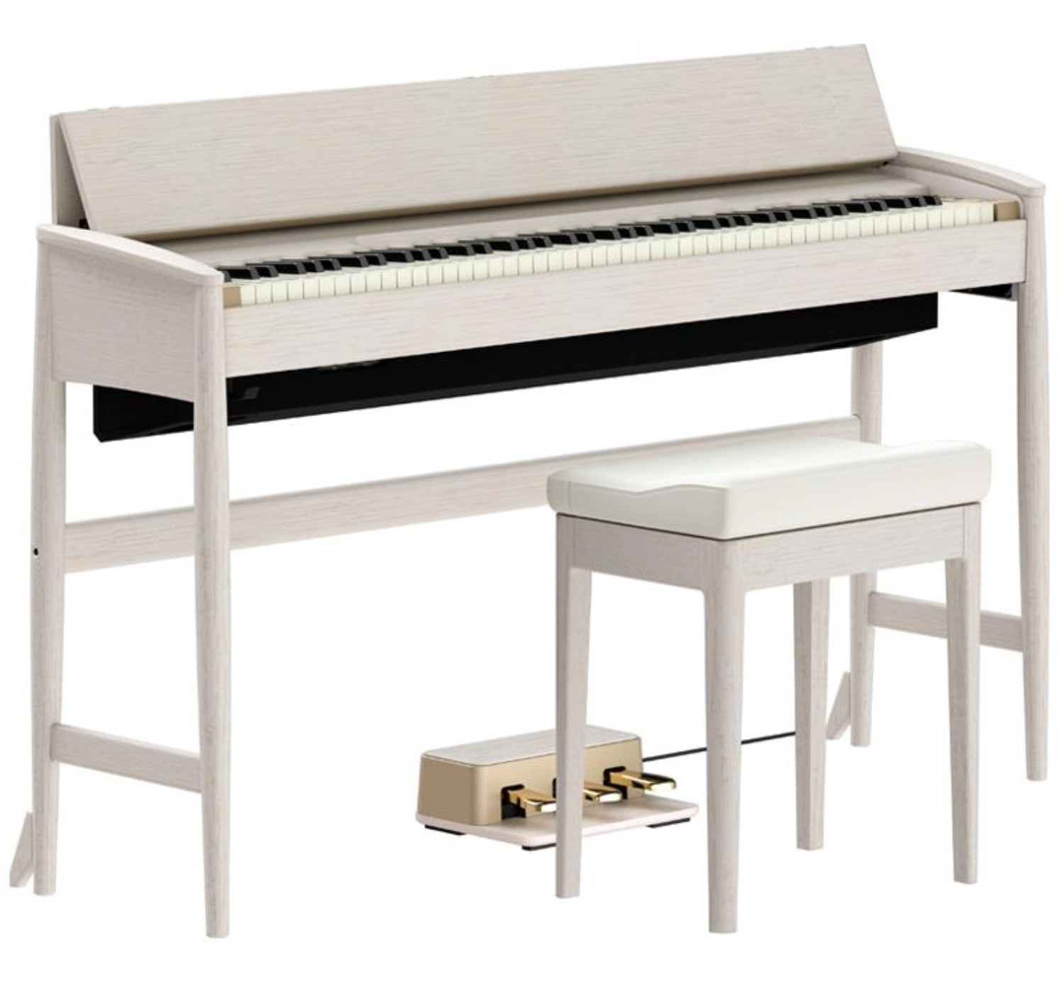 Roland KARIMOKU KIYOLA KF-20-KS Electric Piano Sheer White Japan New Release