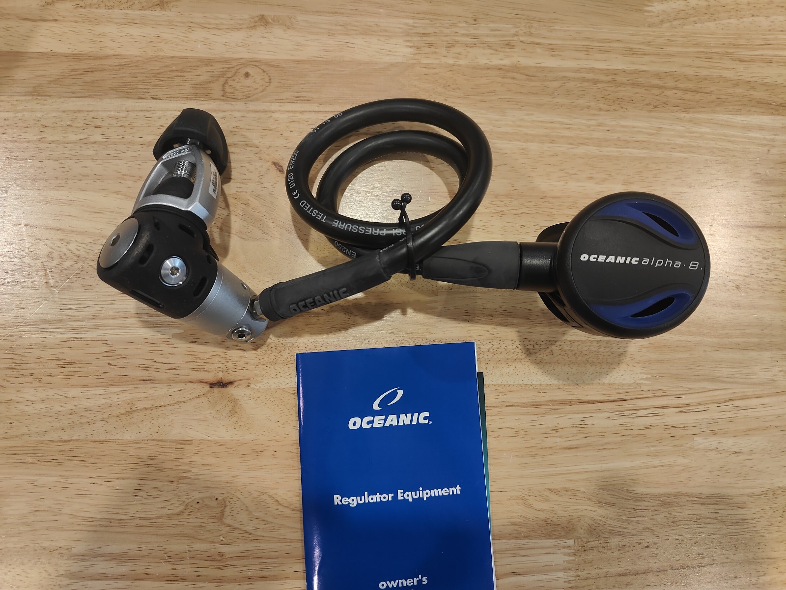NEW IN BOX Oceanic PX3 First Stage and Alpha 8 Second Stage Scuba Regulators