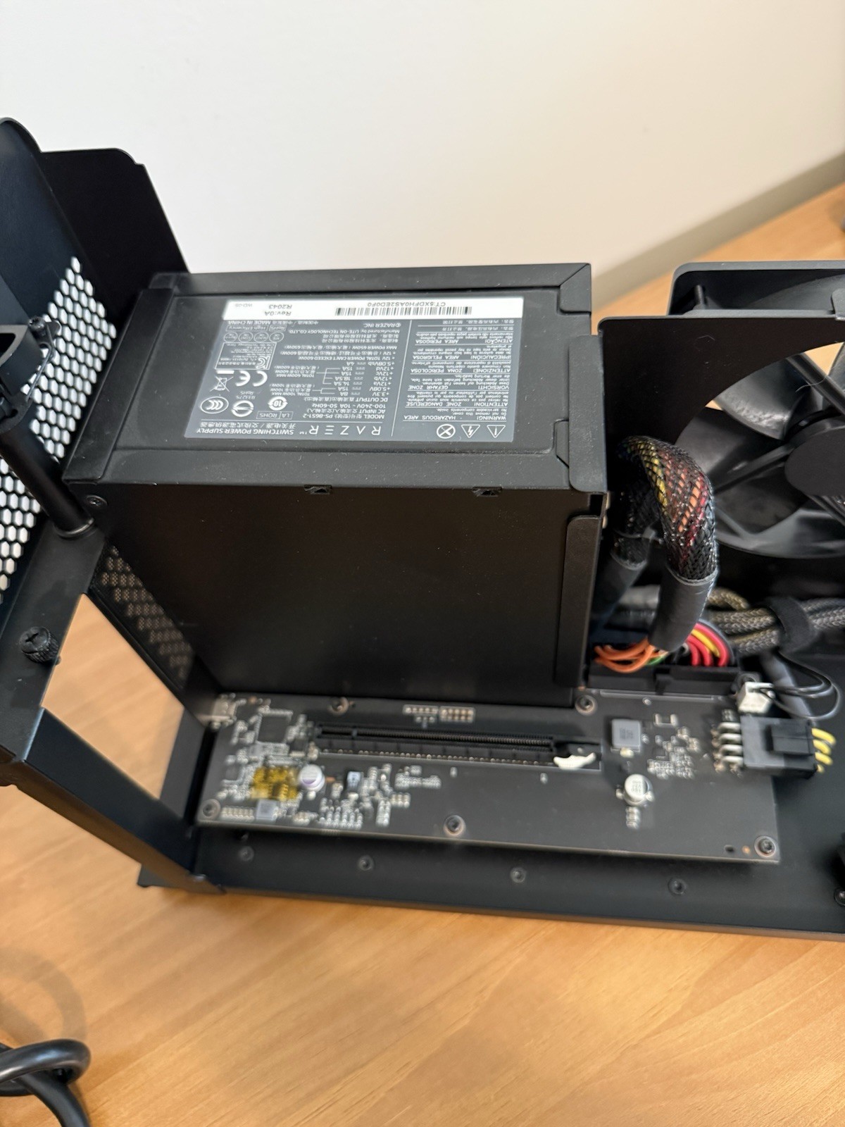 Razer Core X Thunderbolt 3 External Graphics Enclosure RC21-0131 Tested Working