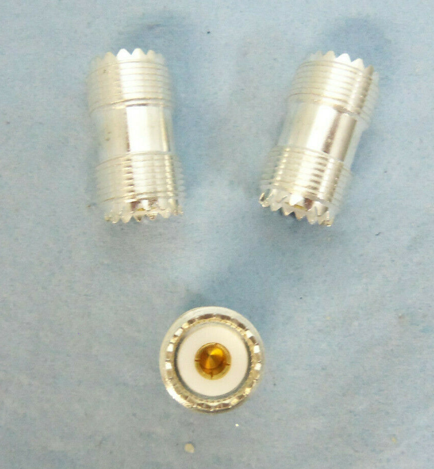 UG-258, UHF, F / UHF,  F Barrel , STG or NDG, Gold Pin,  Pack, Quanity Counts