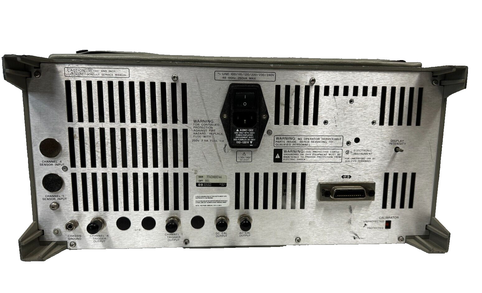 HP AGILENT 8991A PEAK POWER ANALYZER