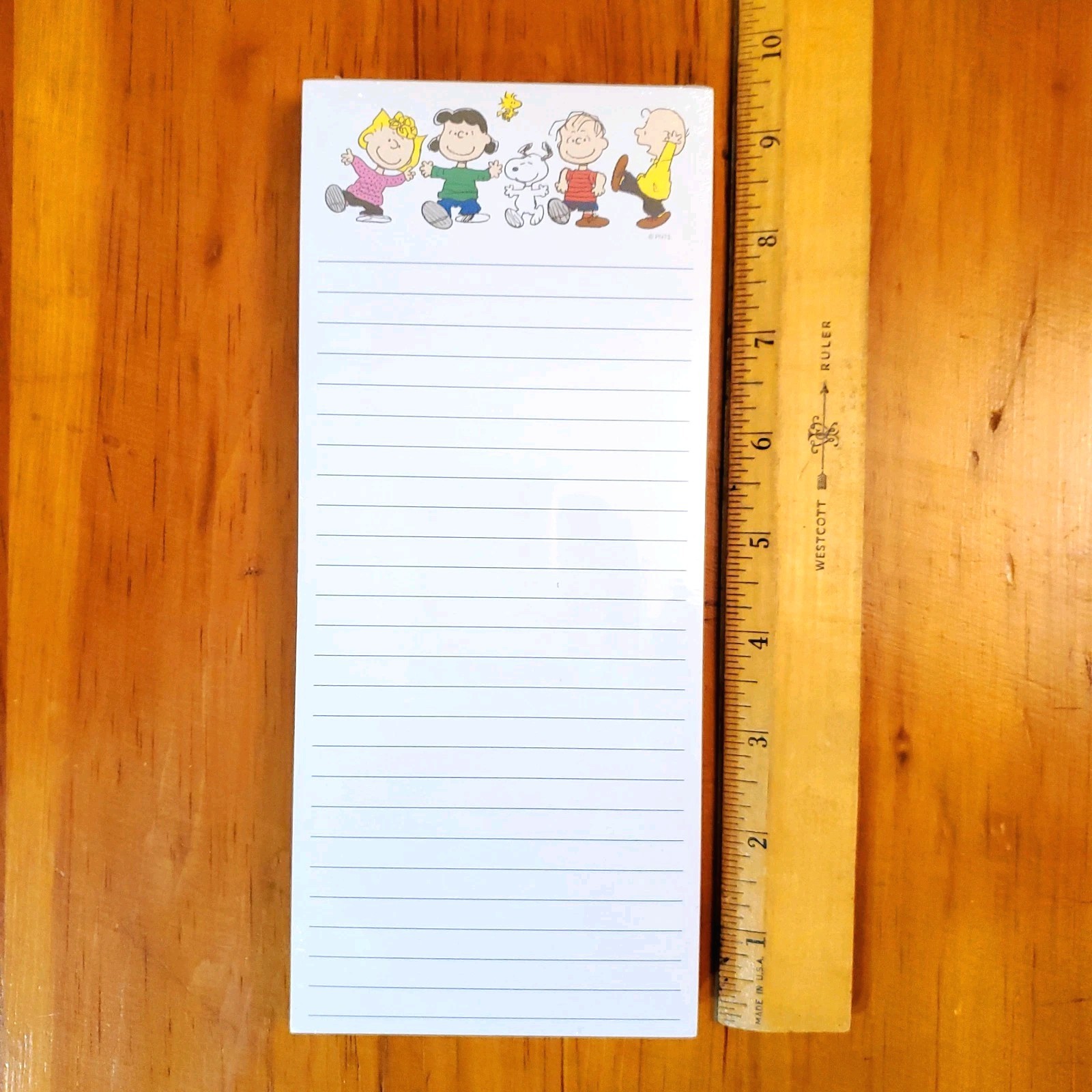 Peanuts Gang Snoopy Charlie Brown To Do List Note Pad Notepad 100 COLOR Sheets