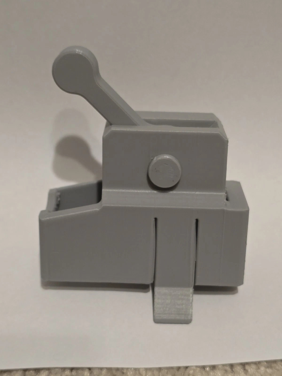 223/556 toggle speed loader, thumb saver,Enhanced, Gray. Veteran made J-Labs