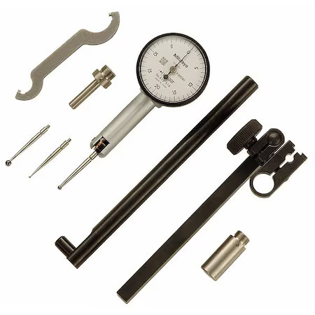 Mitutoyo 513-518-10T Test Indicator Set, Swl Hd, 0 To 0.040 In