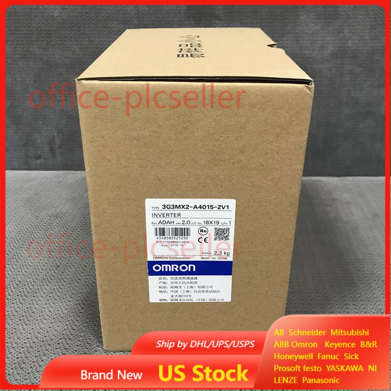 1PC Omron 3G3MX2-A4015-ZV1 3G3MX2A4015ZV1 Inverter PLC US Free TAX