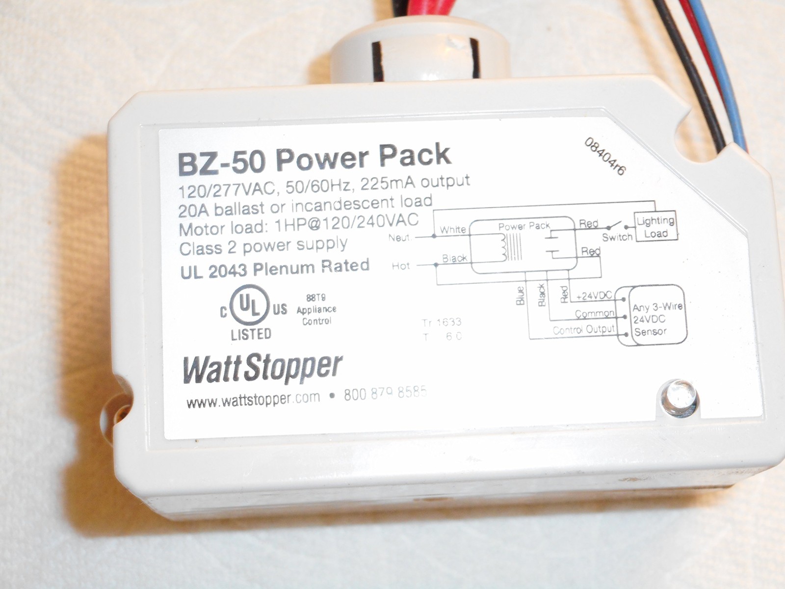 WattStopper DT-300 Ceiling Occupancy Sensor, 360 Degrees Coverage White