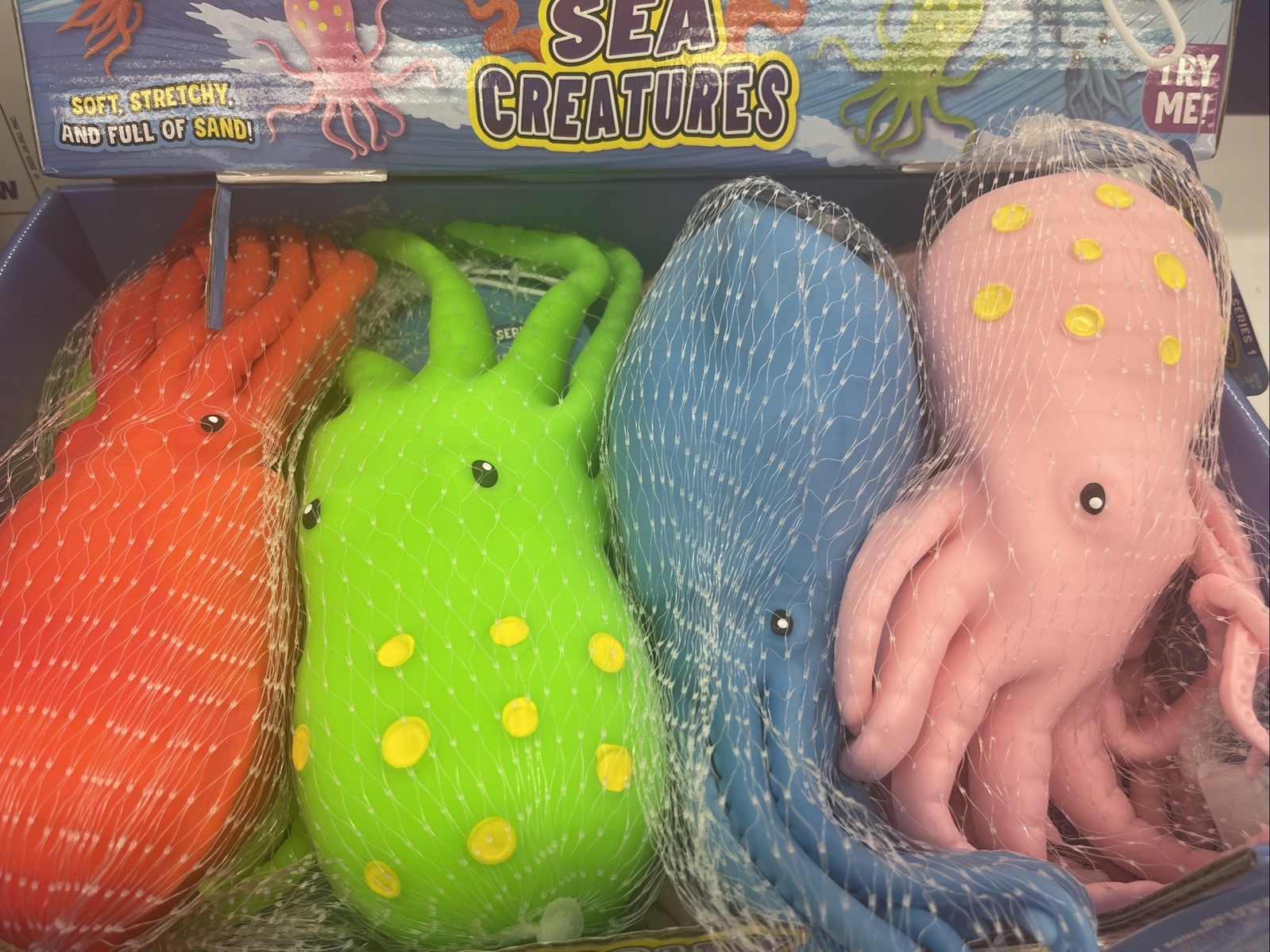 🔥Crazy Fun Squishy Sea Creatures Viral TikTok BNWT🔥