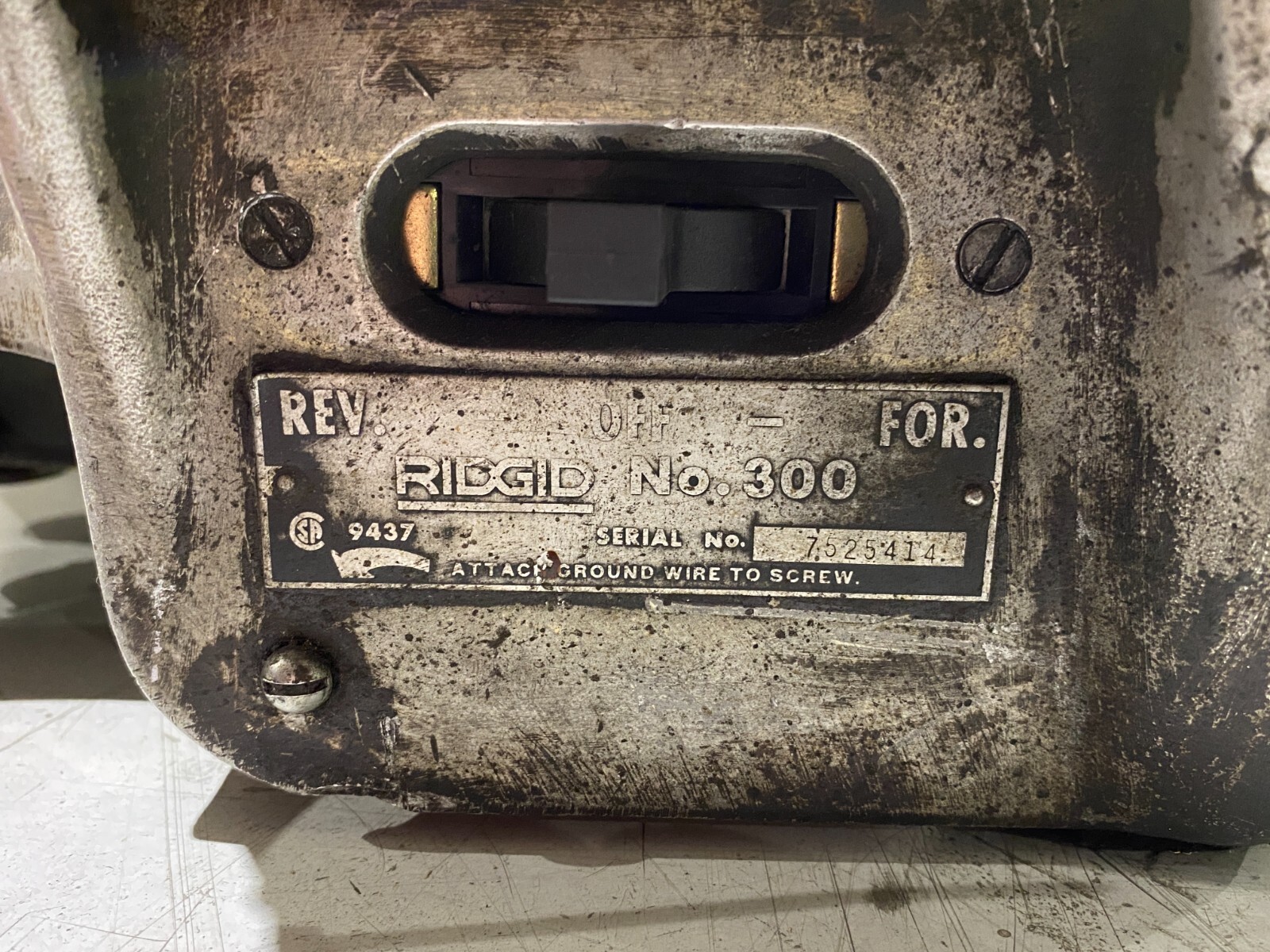 Ridgid 300 Electric Pipe Threader