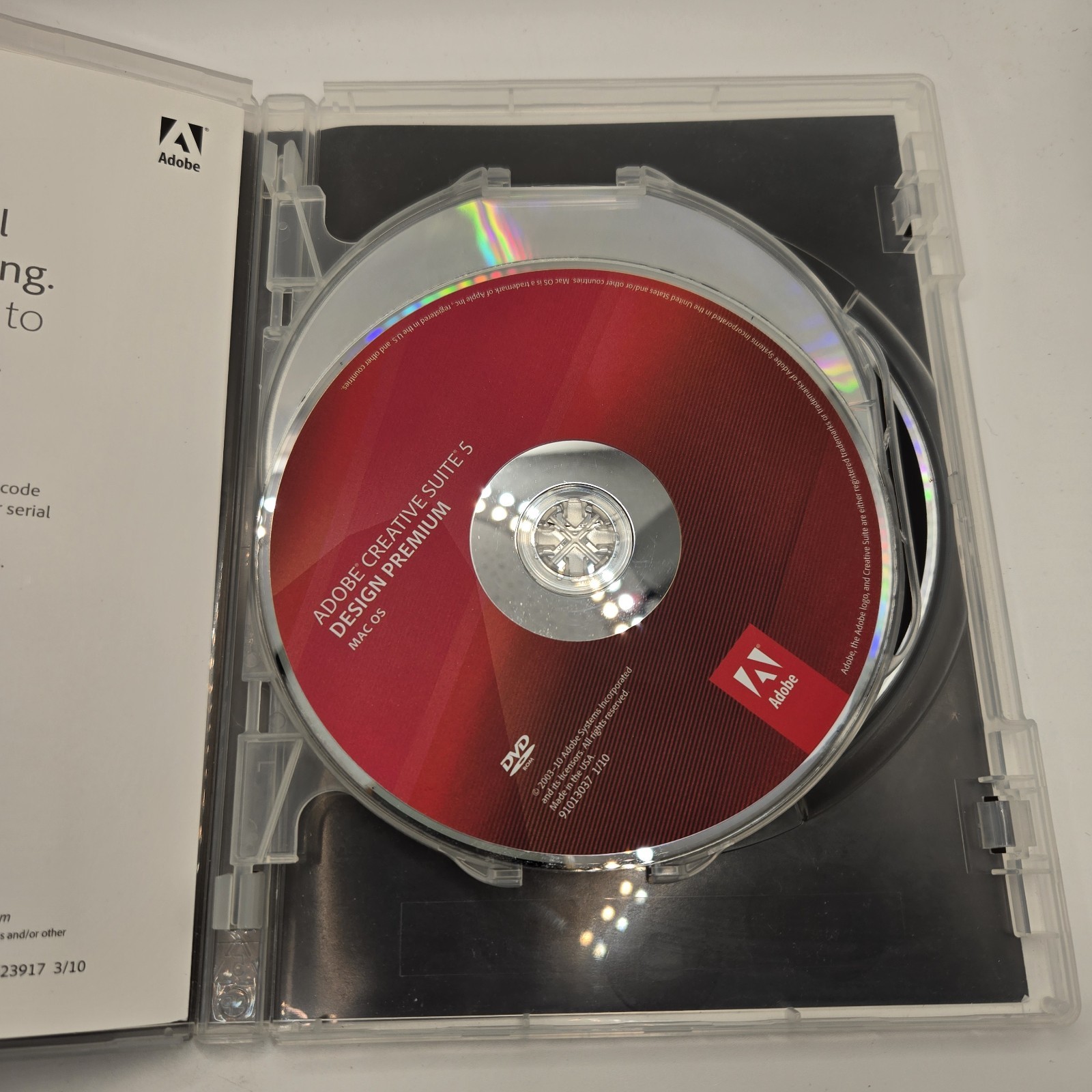 Adobe Creative Suite 5 Design Standard Student & Teacher for MAC OS w/ Code