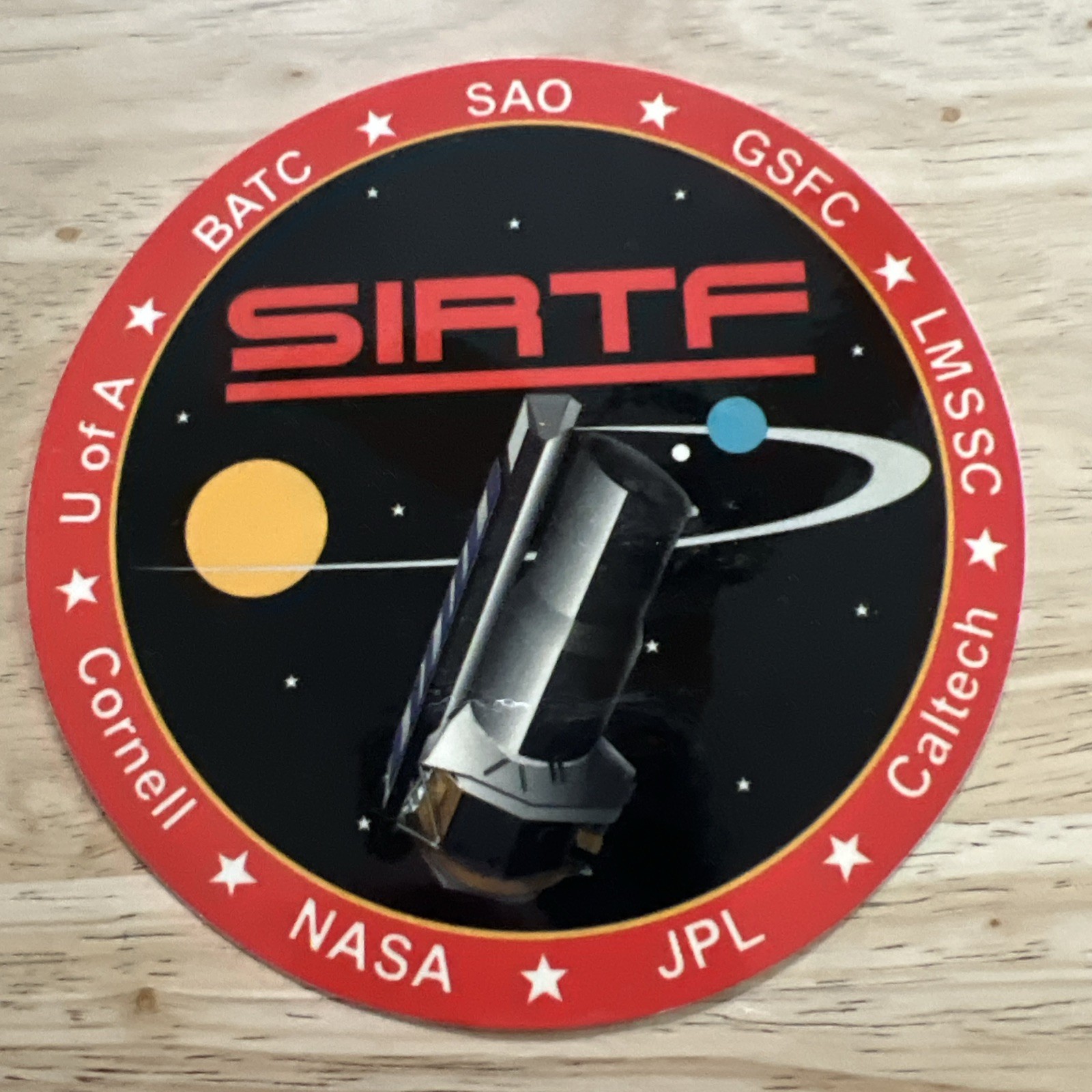 NASA SIATF Cornell.NASA.JPL.Caltech. sticker