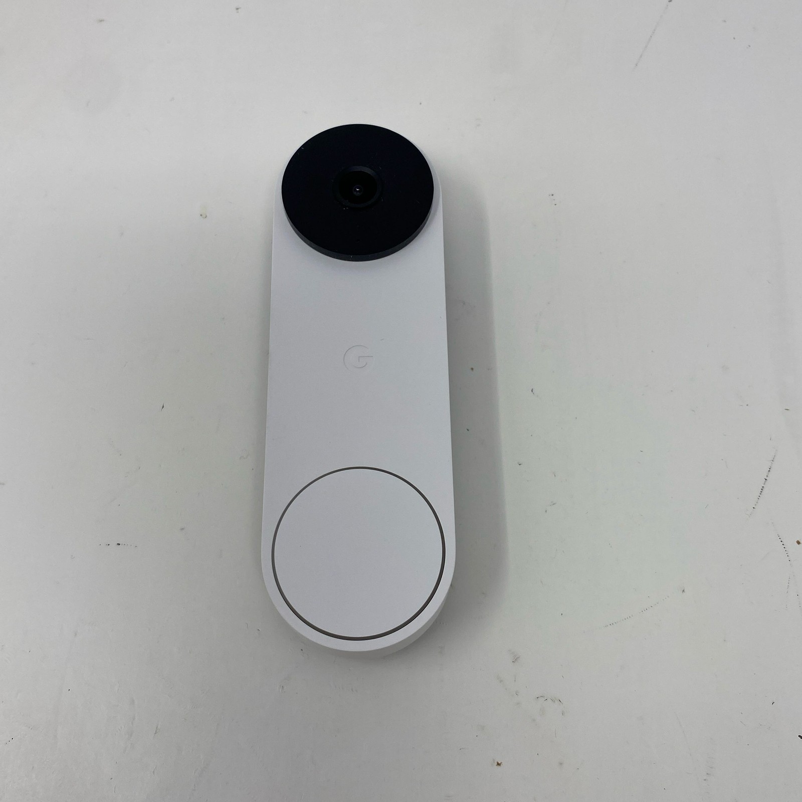 Google Nest Doorbell Wired 2nd Gen - Snow (White)
