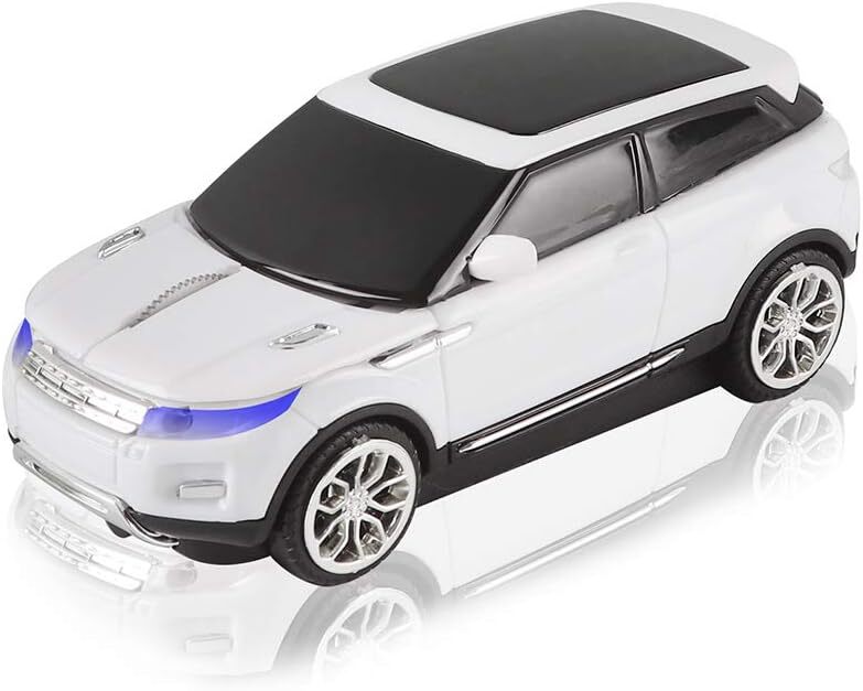 3C Light Car Mouse Wireless 2.4Ghz Cool Sport Suv Car Shape Mouse Optical Mice 1